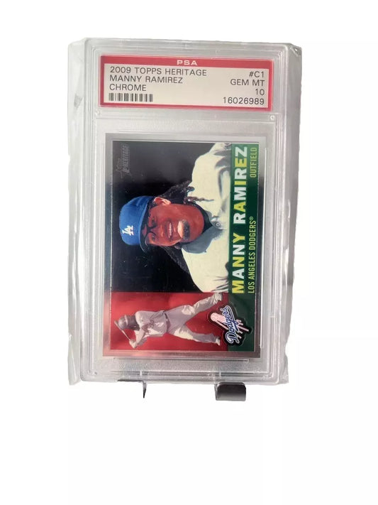 2009 Topps Heritage #C1 Manny Ramirez PSA 10 /1960