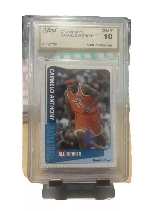 2003 All Sports #NNO Carmelo Anthony   MINT 10 B204