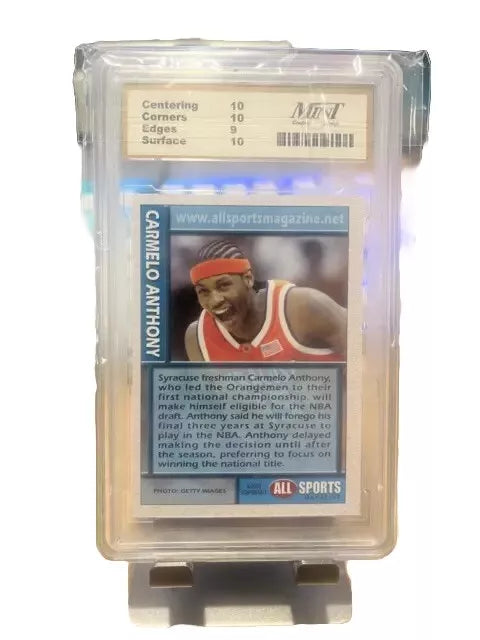 2003 All Sports #NNO Carmelo Anthony   MINT 10 B204