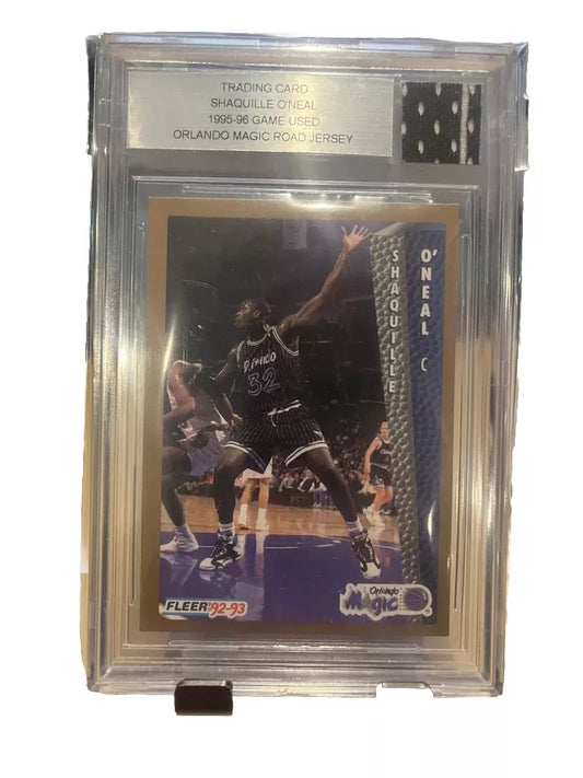 1992-93 Fleer #298 Shaquille O'Neal '95 Jersey BGS Authentic